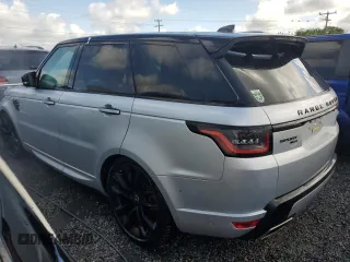 2022 Land Rover Range Rover Sport HST with VIN SALWS2RU3NA235380, listed as a Copart auction lot 74304884 with 16,242 mi miles and Non repairable. Bid and sale history available at DreamBid. Image 2.