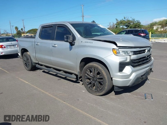 2022 Chevrolet Silverado 1500 RST with VIN 3GCPADED5NG565314, listed as a IAAI auction lot 40979469 with 38,807 mi miles and . Bid and sale history available at DreamBid. Image 1.