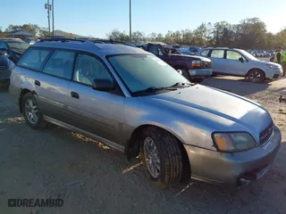 2003 Subaru Legacy Wagon Outback with VIN 4S3BH675137616825, listed as a IAAI auction lot 40556879 with 1 mi miles. Bid and sale history available at carsss.com. Image 1.