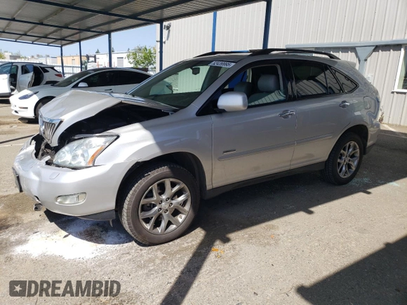 2009 Lexus RX 350 with VIN 2T2HK31U69C122392, listed as a Copart auction lot 52439995 with 185,463 mi miles and Salvage Title. Bid and sale history available at DreamBid. Image 1.