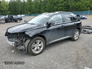 2011 Lexus RX 450h with VIN JTJBC1BA5B2040901, listed as a Copart auction lot 61205235 with 120,740 mi miles and Salvage title. Bid and sale history available at DreamBid. Image 1.
