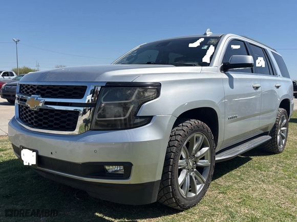 2020 Chevrolet Tahoe LT with VIN 1GNSKBKCXLR262492, listed as a Copart auction lot 53185735 with 99,627 mi miles and Clean Title. Bid and sale history available at carsss.com. Image 2.