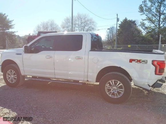 2017 Ford F-150 XL with VIN 1FTEW1EF8HKE14134, listed as a IAAI auction lot 41770796 with 136,017 mi miles. Bid and sale history available at carsss.com. Image 14.