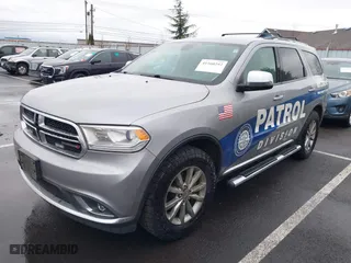 2017 Dodge Durango SXT with VIN 1C4RDJAG8HC691690, listed as a IAAI auction lot 41560292 with 237,352 mi miles. Bid and sale history available at carsss.com. Image 2.