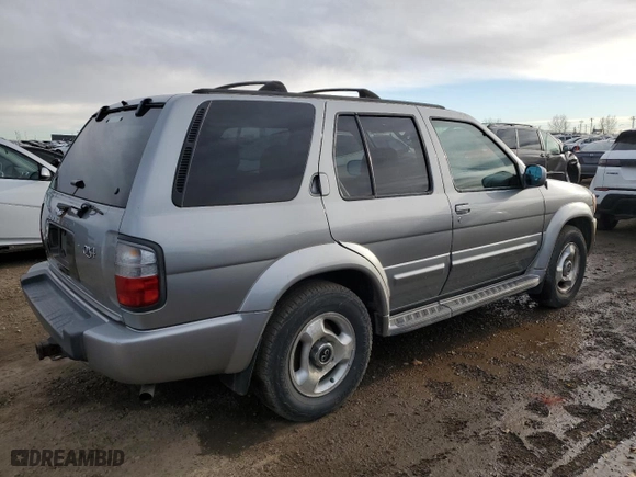 2000 Infiniti QX4 with VIN JNRAR07Y1YW083744, listed as a Copart auction lot 80333404 with 191863 miles and Clean Title. Bid and sale history available at carsss.com. Image 3.