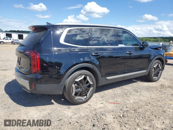 2024 Kia Telluride S z VIN 5XYP64GC6RG493596, wystawiony jako Copart lot #56524615 z przebiegiem 22 082 mil mil oraz Szkoda całkowita • Salvage title. Historia ofert i sprzedaży dostępna na DreamBid. Obrazek 3.