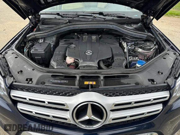 2019 Mercedes-Benz GLS 450 z VIN 4JGDF6EE6KB216140, wystawiony jako Copart lot #58236845 z przebiegiem 149 699 mil mil oraz Czysty tytuł • Clean title. Historia ofert i sprzedaży dostępna na DreamBid. Obrazek 7.
