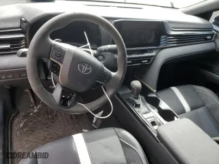 2025 Toyota Camry LE with VIN 4T1DAACK4SU063482, listed as a Copart auction lot 48110135 with 9,175 mi miles and Salvage Title. Bid and sale history available at carsss.com. Image 8.