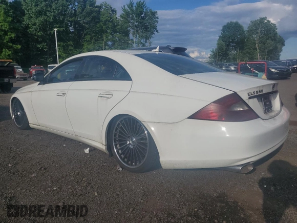 2008 Mercedes-Benz CLS-Class 5.5L with VIN WDDDJ72X88A118147, listed as a Copart auction lot 74606284 with 85,575 mi miles and Clean Title. Bid and sale history available at carsss.com. Image 2.