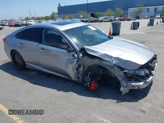 2020 Honda Accord Sport with VIN 1HGCV2F36LA016277, listed as a IAAI auction lot 42485611 with 97,792 mi miles and . Bid and sale history available at DreamBid. Image 1.