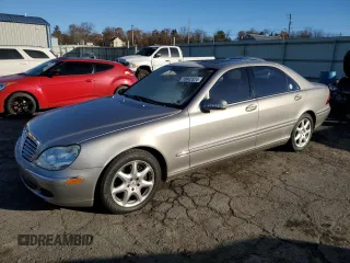2005 Mercedes-Benz S 500 с VIN WDBNG84J25A455368, выставлен на аукционе Copart как лот 79942324 с пробегом 163 219 миль миль и Списание • Salvage title. История ставок и продаж доступна на DreamBid. Изображение 1.