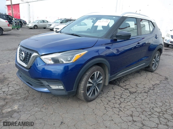 2018 Nissan Kicks S with VIN 3N1CP5CU3JL514212, listed as a IAAI auction lot 41637350 with 124,778 mi miles. Bid and sale history available at carsss.com. Image 18.