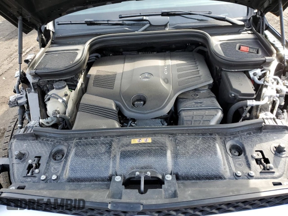 2021 Mercedes-Benz GLS with VIN 4JGFF5KE4MA573185, listed as a Copart auction lot 50042295 with 43,226 mi miles and Salvage Title. Bid and sale history available at carsss.com. Image 12.
