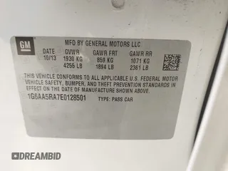 2014 Cadillac ATS Standard RWD z VIN 1G6AA5RA7E0128501, wystawiony jako IAAI lot #41780110 z przebiegiem 78 367 mil mil oraz . Historia ofert i sprzedaży dostępna na DreamBid. Obrazek 9.