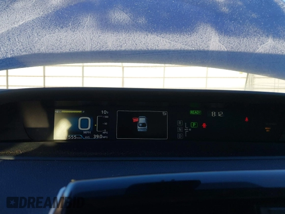 2018 Toyota Prius Two with VIN JTDKBRFU4J3597557, listed as a IAAI auction lot 41628706 with 141,555 mi miles. Bid and sale history available at carsss.com. Image 7.