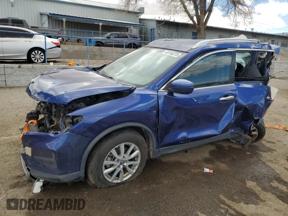2018 Nissan Rogue SV with VIN KNMAT2MV5JP567391, listed as a Copart auction lot 48186375 with 0 mi miles and Non Repairable. Bid and sale history available at carsss.com. Image 1.