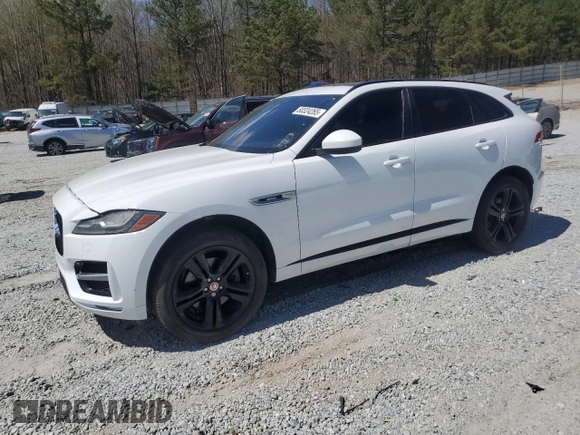 2019 Jaguar F-Pace 30t R-Sport with VIN SADCL2GX6KA396147, listed as a Copart auction lot 50324265 with 125,626 mi miles and Clean title. Bid and sale history available at DreamBid. Image 1.
