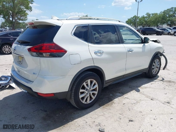 2018 Nissan Rogue SV with VIN JN8AT2MT4JW491798, listed as a IAAI auction lot 41952361 with 54,995 mi miles. Bid and sale history available at carsss.com. Image 4.
