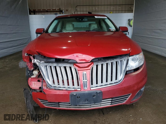 2009 Lincoln MKS with VIN 1LNHM94R39G608146, listed as a Copart auction lot 48040955 with 155,691 mi miles and Salvage Title. Bid and sale history available at carsss.com. Image 5.