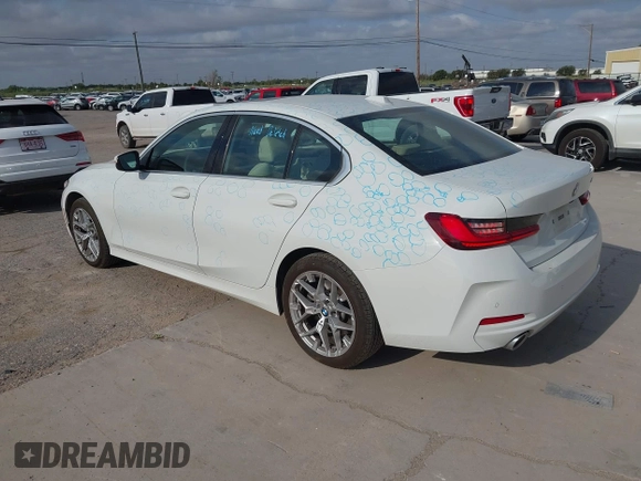 2025 BMW 3 Series 330i with VIN 3MW69CW09S8F10863, listed as a IAAI auction lot 42525396 with 13,155 mi miles and . Bid and sale history available at DreamBid. Image 3.