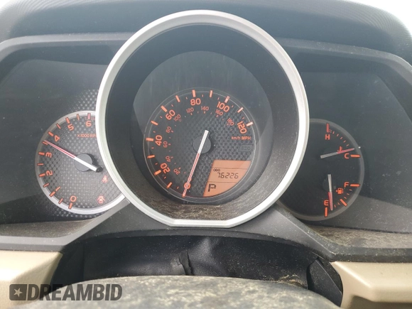 2013 Toyota 4Runner SR5 with VIN JTEZU5JR8D5062076, listed as a Copart auction lot 50718195 with 76,226 mi miles and Salvage Title. Bid and sale history available at DreamBid. Image 9.