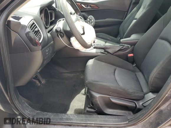 2016 Mazda 3 i Sport with VIN JM1BM1U79G1319346, listed as a Copart auction lot 51855905 with 107,618 mi miles and Salvage Title. Bid and sale history available at carsss.com. Image 7.