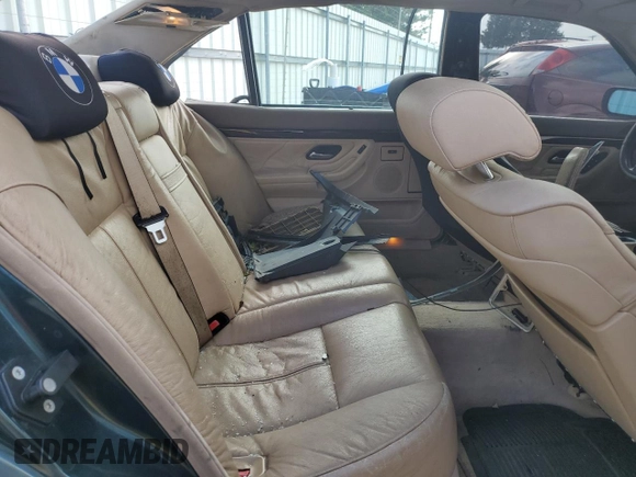 1998 BMW 7 Series 740il with VIN WBAGJ8329WDM24296, listed as a Copart auction lot 73581634 with 247,498 mi miles and Salvage Title. Bid and sale history available at carsss.com. Image 11.