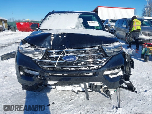2024 Ford Explorer XLT z VIN 1FMSK8DH0RGA31329, wystawiony jako IAAI lot #41343866 z przebiegiem 20 990 mil mil oraz . Historia ofert i sprzedaży dostępna na DreamBid. Obrazek 6.