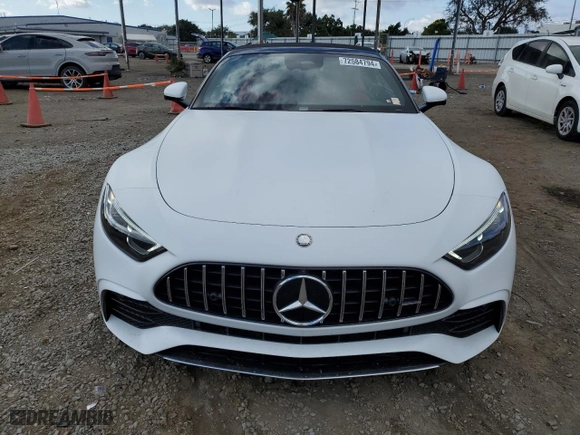 2024 Mercedes-Benz SL with VIN W1KVK5AB5RF021519, listed as a Copart auction lot 72584794 with NaN miles and Salvage Title. Bid and sale history available at carsss.com. Image 5.
