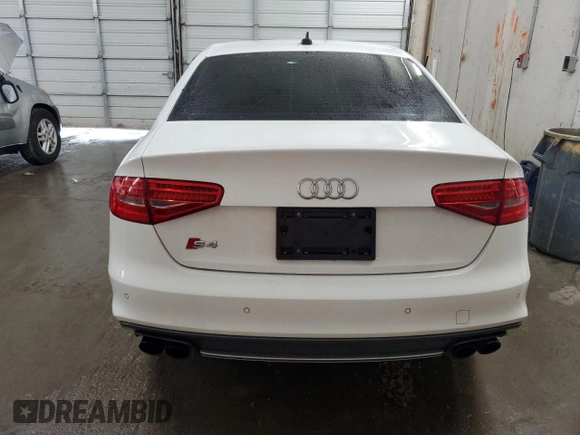 2013 Audi S4 Premium Plus with VIN WAUBGAFL1DA158243, listed as a Copart auction lot 72779664 with 92,442 mi miles and Salvage Title. Bid and sale history available at carsss.com. Image 6.