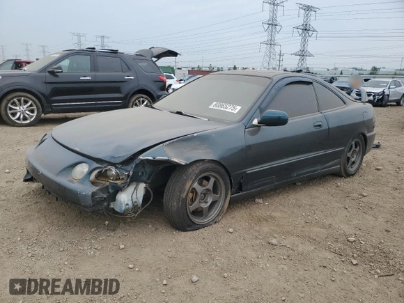 1998 Acura Integra LS with VIN JH4DC4451WS015284, listed as a Copart auction lot 60865275 with 162,712 mi miles and Salvage title. Bid and sale history available at DreamBid. Image 1.