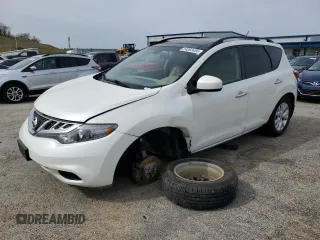 2014 Nissan Murano S with VIN JN8AZ1MW6EW504060, listed as a Copart auction lot 54063455 with 160,296 mi miles and Non Repairable. Bid and sale history available at DreamBid. Image 1.