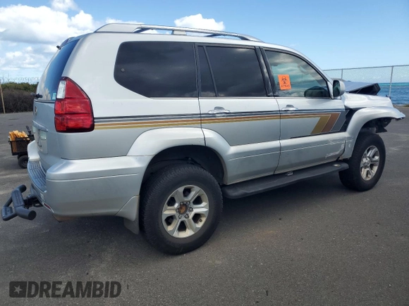 2008 Lexus GX 470 with VIN JTJBT20X680164287, listed as a Copart auction lot 46892755 with 94,815 mi miles and Salvage Title. Bid and sale history available at DreamBid. Image 3.