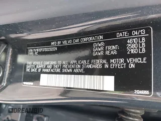2013 Volvo S60 T5 Premier with VIN YV1612FS7D2232224, listed as a IAAI auction lot 42382432 with 100,274 mi miles and . Bid and sale history available at DreamBid. Image 9.