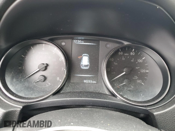 2017 Nissan Rogue SL with VIN JN8AT2MV6HW283644, listed as a Copart auction lot 55781785 with 90,233 mi miles and Salvage title. Bid and sale history available at DreamBid. Image 9.