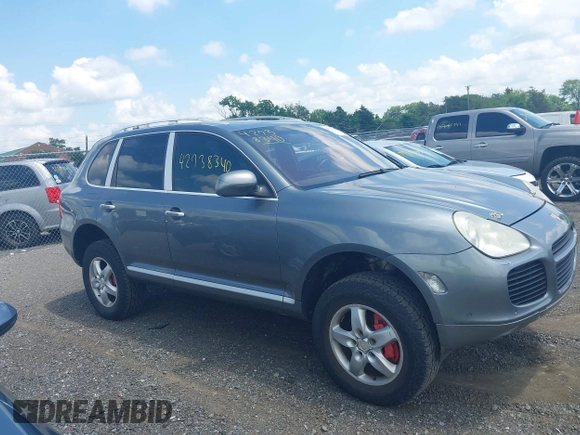 2005 Porsche Cayenne Turbo with VIN WP1AC29PX5LA91015, listed as a IAAI auction lot 42738340 with 219,742 mi miles and . Bid and sale history available at DreamBid. Image 13.