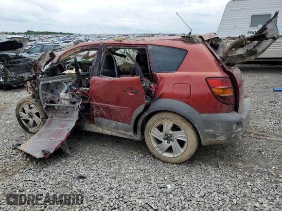 2006 Pontiac Vibe with VIN 5Y2SL65866Z422067, listed as a Copart auction lot 58843445 with Not provided miles and Salvage title. Bid and sale history available at DreamBid. Image 2.