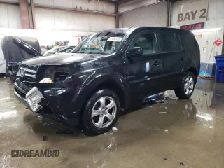 2012 Honda Pilot EX with VIN 5FNYF4H41CB001549, listed as a Copart auction lot 46063465 with 81,331 mi miles and Salvage Title. Bid and sale history available at DreamBid. Image 1.