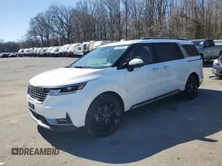 2024 Kia Carnival SX with VIN KNDNE5H30R6370054, listed as a Copart auction lot 50648975 with 15,066 mi miles and Salvage Title. Bid and sale history available at carsss.com. Image 1.
