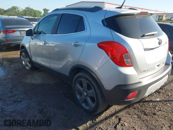 2013 Buick Encore Convenience with VIN KL4CJBSB3DB154050, listed as a IAAI auction lot 41967718 with 137,578 mi miles. Bid and sale history available at carsss.com. Image 3.