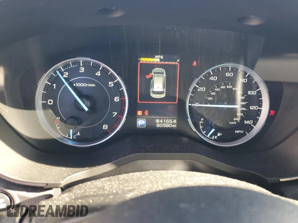 2021 Subaru Ascent Touring with VIN 4S4WMARD6M3417942, listed as a Copart auction lot 87461794 with 80,580 mi miles and Salvage Title. Bid and sale history available at carsss.com. Image 9.