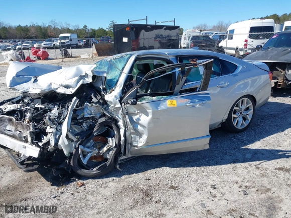 2018 Chevrolet Impala Premier with VIN 2G1125S30J9168613, listed as a IAAI auction lot 41380436 with 1 mi miles. Bid and sale history available at carsss.com. Image 2.