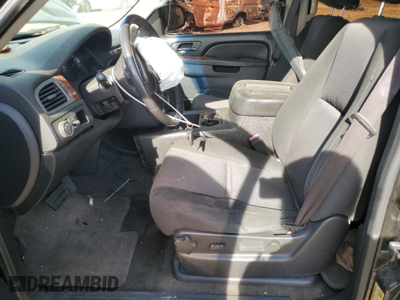 2012 Chevrolet Tahoe LS with VIN 1GNSCAE08CR261494, listed as a Copart auction lot 48569635 with Not provided miles and Salvage title. Bid and sale history available at DreamBid. Image 7.