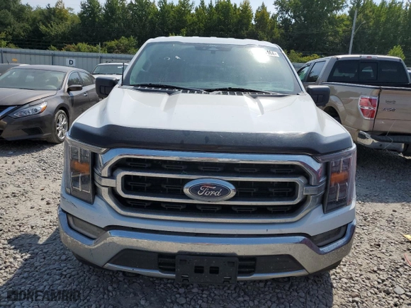 2022 Ford F-150 XL with VIN 1FTFW1E56NFB50038, listed as a Copart auction lot 66968164 with 56,474 mi miles and Salvage Title. Bid and sale history available at carsss.com. Image 5.