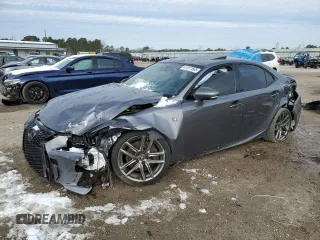 2020 Lexus IS with VIN JTHGZ1B23L5036408, listed as a Copart auction lot 41977605 with 0 mi miles and Salvage Title. Bid and sale history available at carsss.com. Image 1.