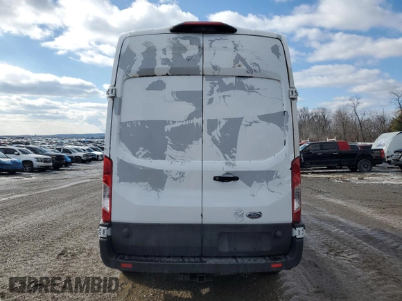2020 Ford Transit Cargo with VIN 1FTBW1X84LKA64821, listed as a Copart auction lot 43793575 with 54,830 mi miles and Salvage title. Bid and sale history available at DreamBid. Image 6.