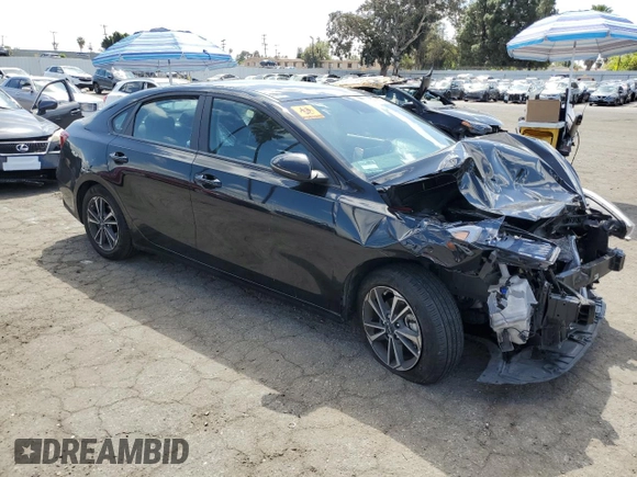 2024 Kia Forte LXS with VIN 3KPF24AD3RE801121, listed as a Copart auction lot 50803295 with 12,685 mi miles and Salvage Title. Bid and sale history available at carsss.com. Image 4.