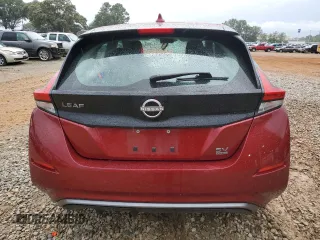 2023 Nissan LEAF SV Plus with VIN 1N4CZ1CV4PC555628, listed as a Copart auction lot 61274595 with 28,424 mi miles and Salvage title. Bid and sale history available at DreamBid. Image 6.