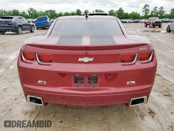 2010 Chevrolet Camaro 2SS with VIN 2G1FT1EW5A9125919, listed as a Copart auction lot 58845965 with 94,446 mi miles and Salvage title. Bid and sale history available at DreamBid. Image 6.
