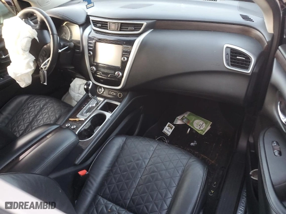 2020 Nissan Murano Platinum with VIN 5N1AZ2DS4LN147944, listed as a Copart auction lot 87850835 with 0 mi miles and Salvage Title. Bid and sale history available at carsss.com. Image 8.
